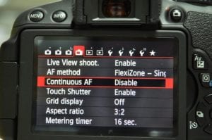 canon-12 camera settings