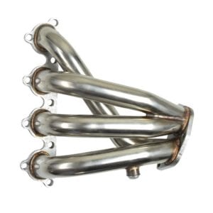 exhaust muffler chrome tubular car part automotive product photography example