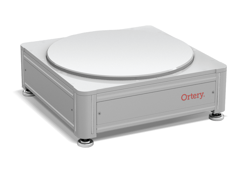 Ortery PhotoCapture 360L turntable for automatically creating 360 degree photos of large products weighing up to 600 lbs