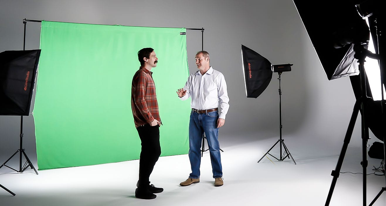 Ortery livestudio-use-with-green-screen Use Ortery LiveStudio with a green screen