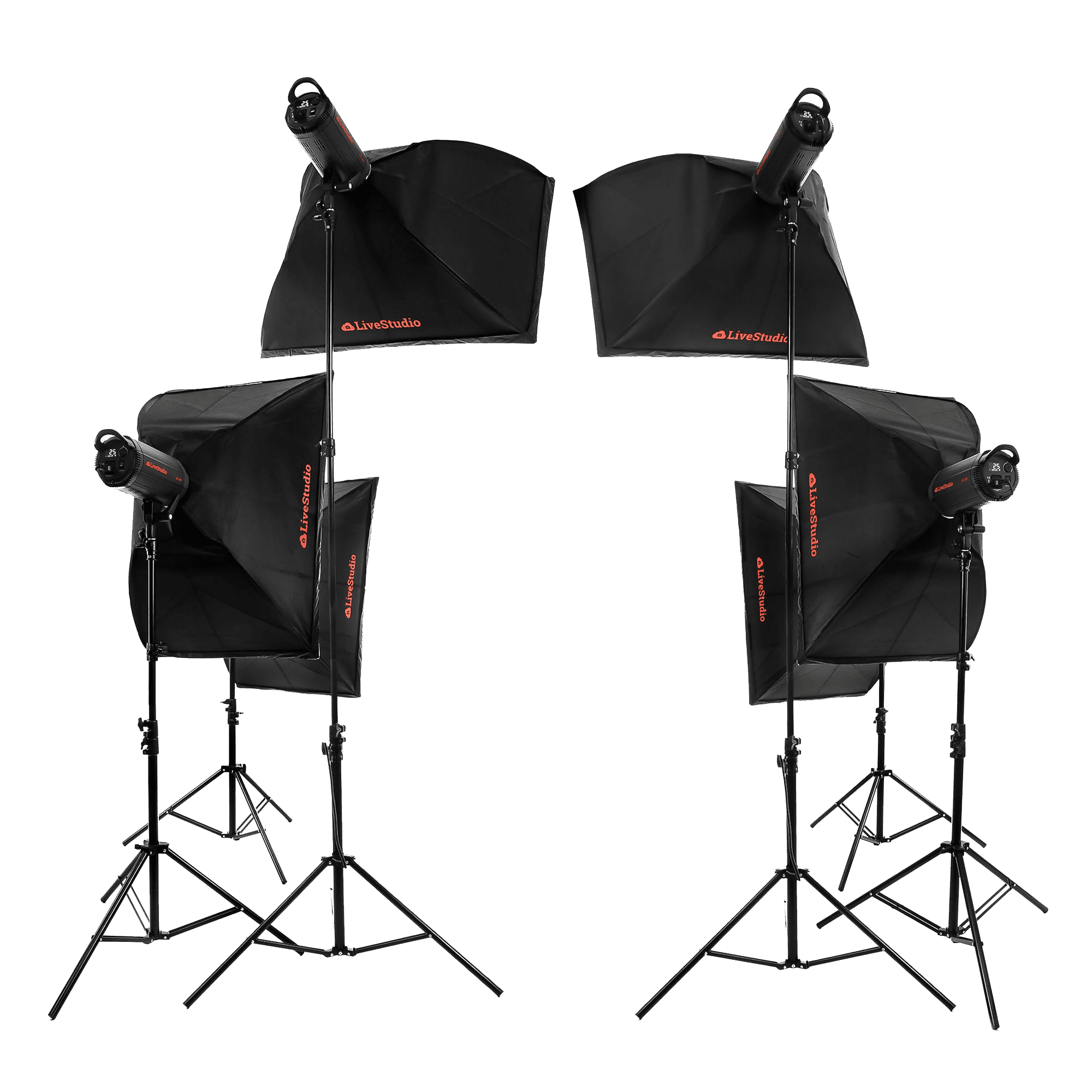 LED Product Photography Light Kits that are Software Controlled
