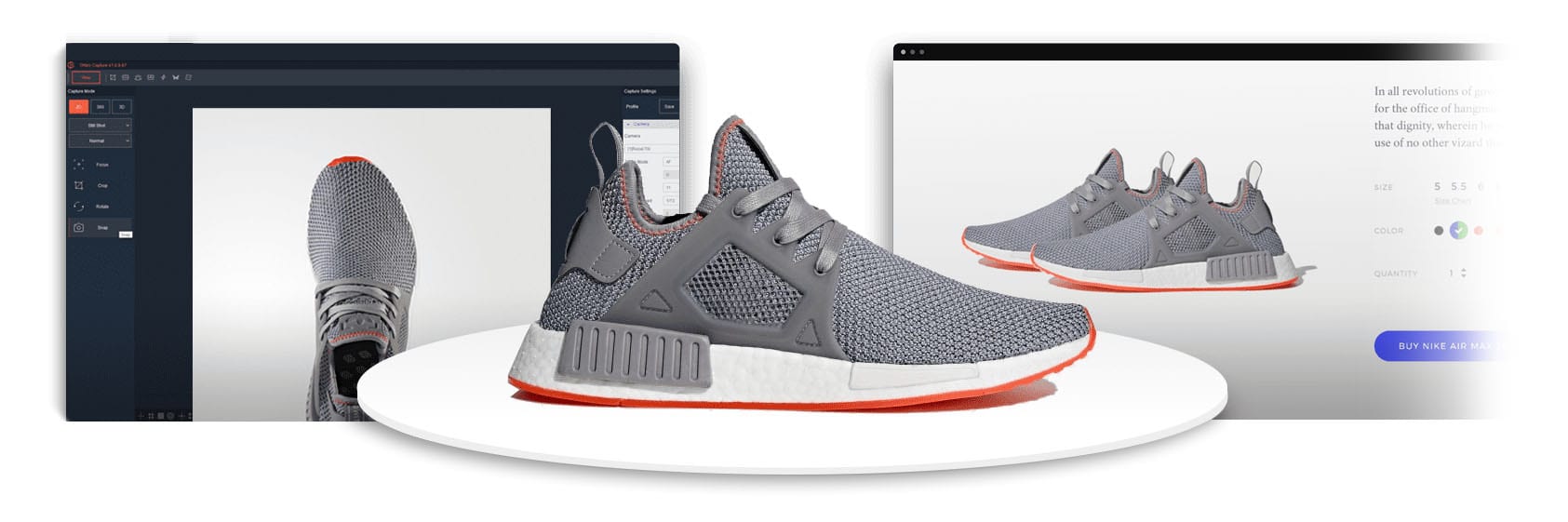 ortery-custom-360-footwear-photography-workflow-image Important Ortery shoe photography software features