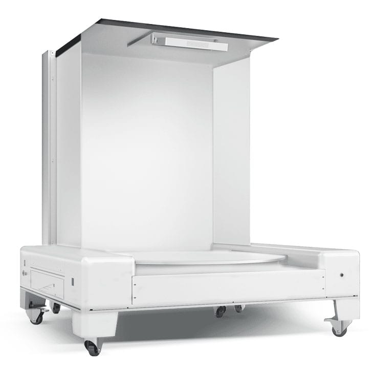 ortery-infinity-studio-2000-360-lightbox The Ortery Infinity Studio 2000 is a software controlled, product photography system with a bottom-lit turntable for creating 360 product photos on a pure white or transparent background.