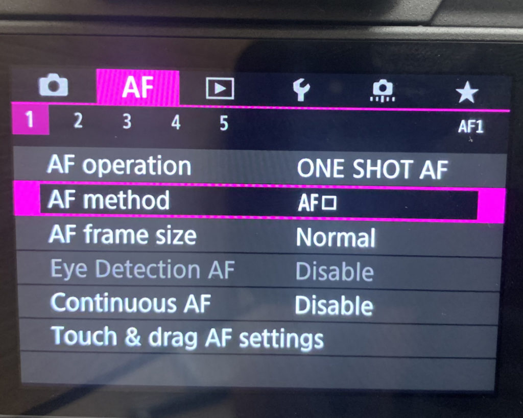 EOSRAFOperation-OneShotAf EOSRAFOperation-OneShotAf