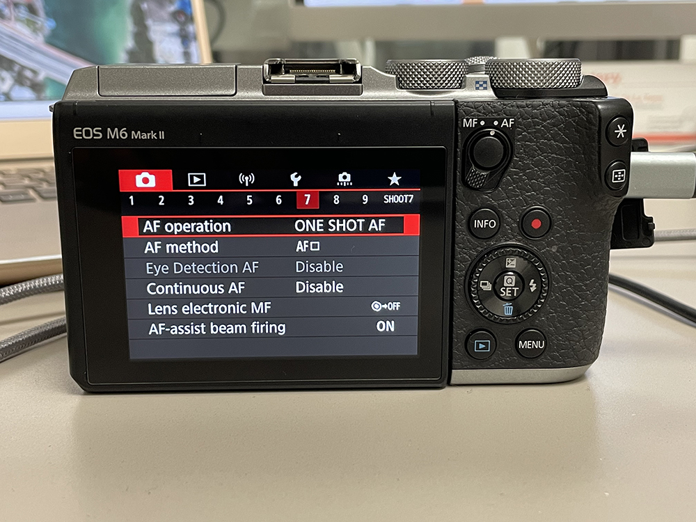 EOS M6 Mark II - AF Operation