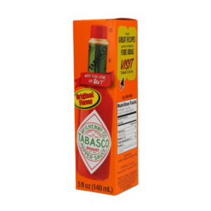 Tabasco Grocery Food Hot Sauce 360 Example